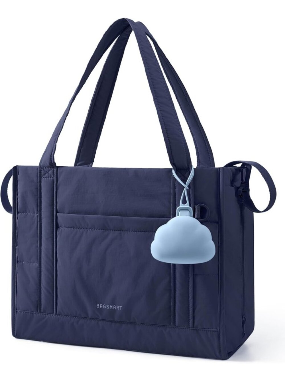 Lightweight Puffer Diaper Bag Tote | Stylish Baby Bag for Travel & Work